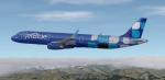 FSX/P3D Airbus A321-200 Jetblue 'Mint Leaves' livery package